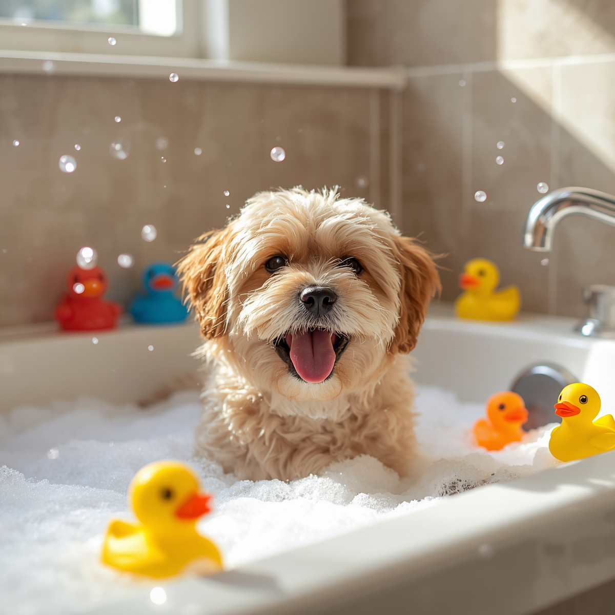 Is Your Pet Ready for Summer? Bathing Tips to Keep Them Cool & Comfortable - Priscilla's Pet Paradise