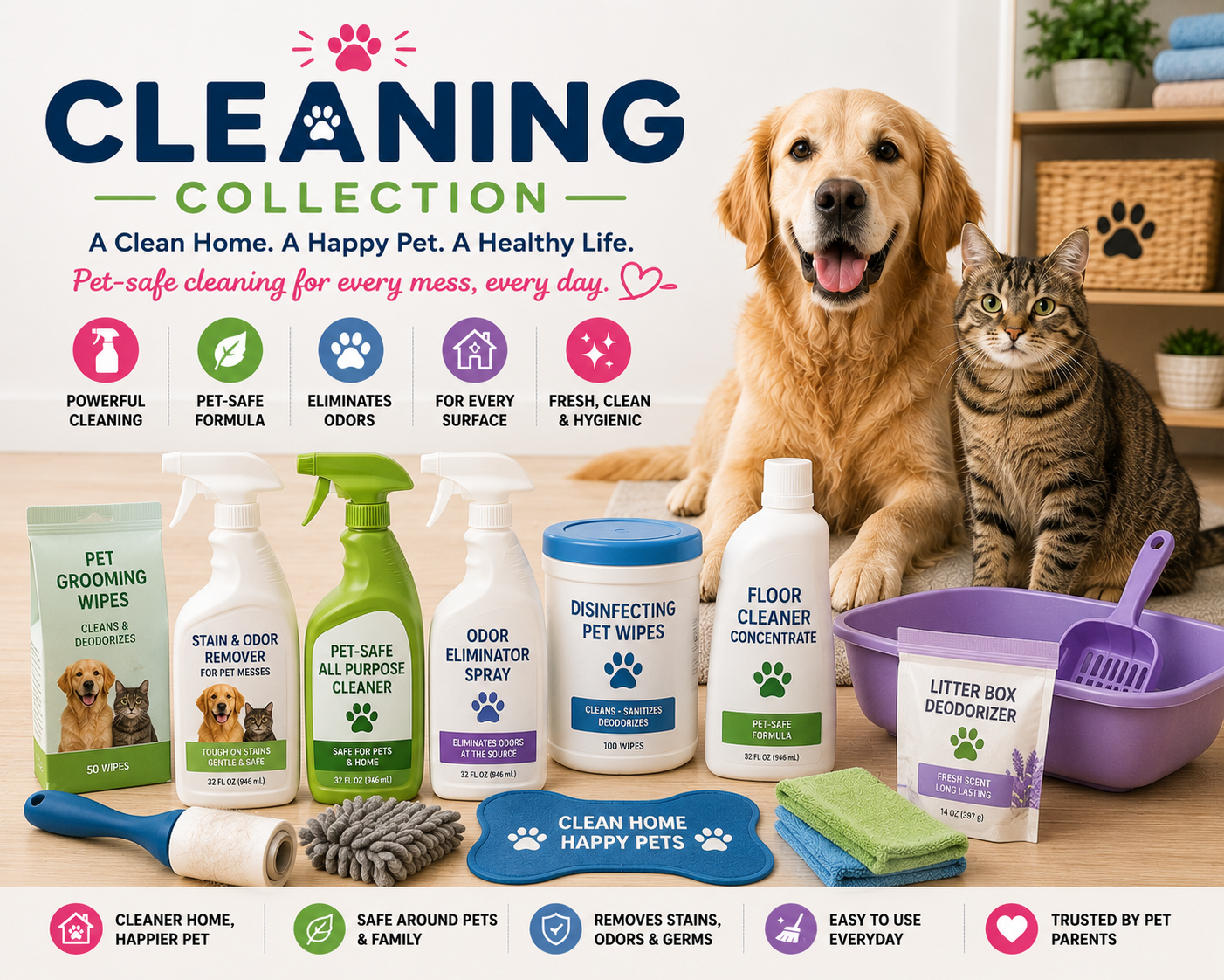 Cleaning - Priscilla's Pet Paradise