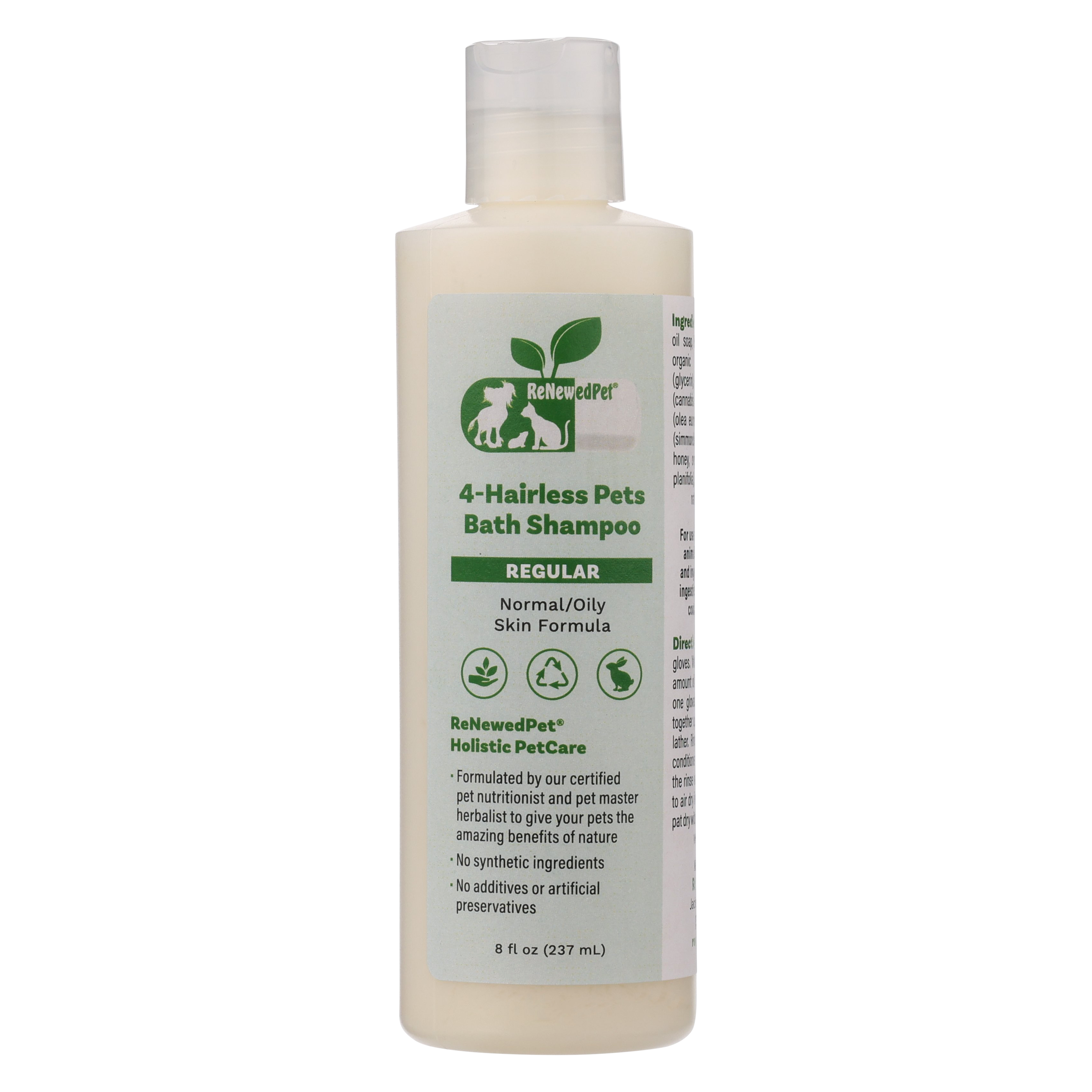 Hairless Pets Shampoo for Gentle Cleaning and Skin Care
