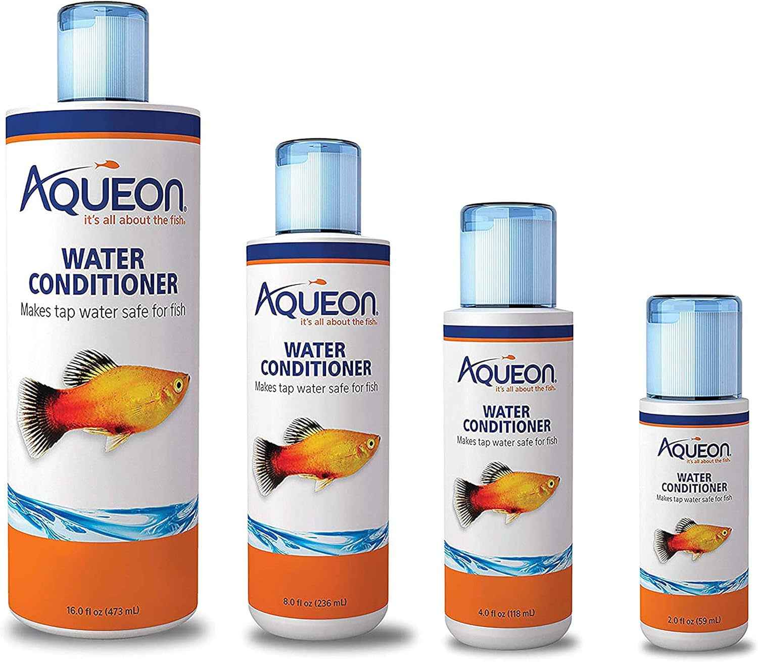 16 Ounces Aquarium Water Conditioner for Clear, Healthy Fish Tanks