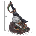 Zombie skull reptile toy hiding room fish tank decoration - Priscilla's Pet Paradise
