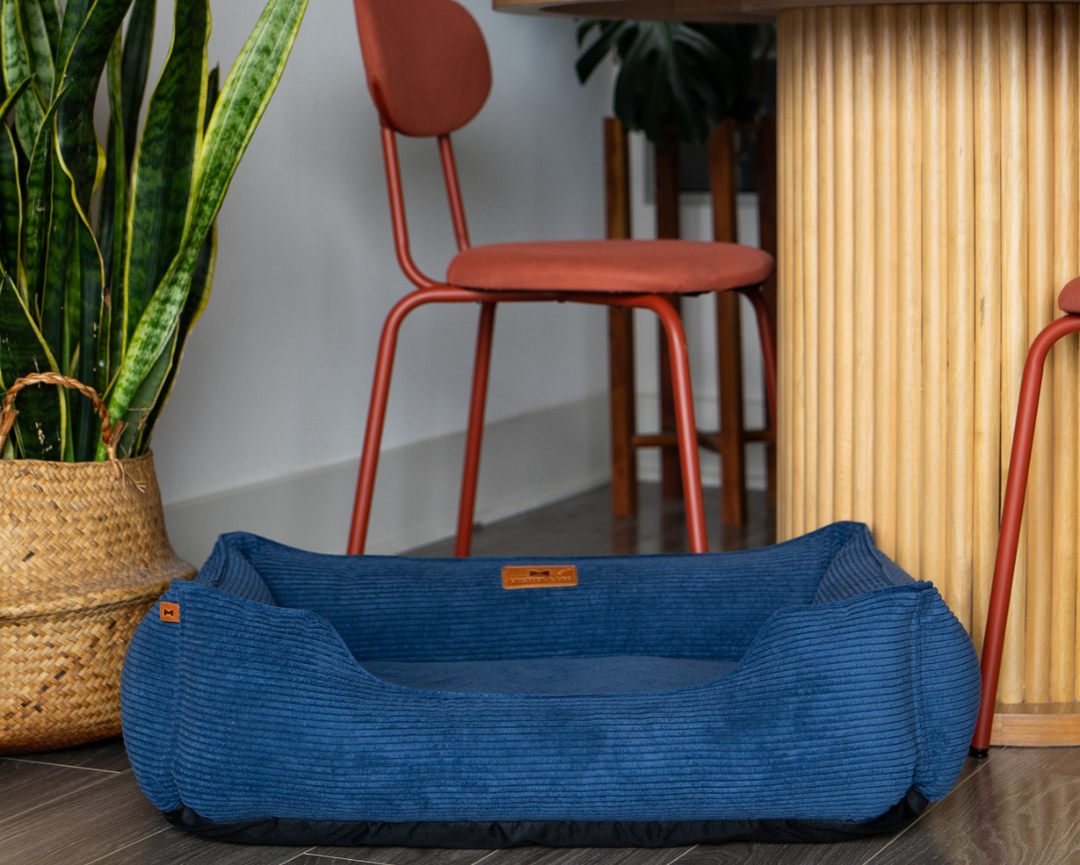 Chester & Lee Fancy Corduroy Sleeper Dog Bed for Ultimate Comfort