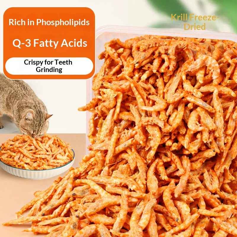 Freeze-dried Cat Treats Antarctic Krill Pet Food
