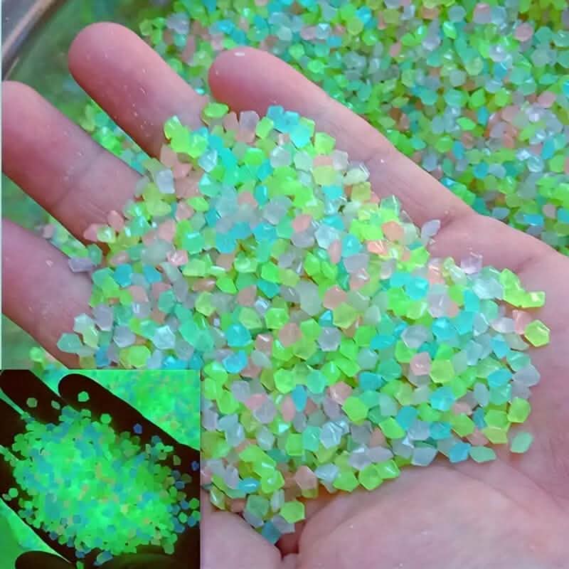1000-Pieces: Luminous Glowing Stones for Garden, Plants, Aquarium & More - Priscilla's Pet Paradise