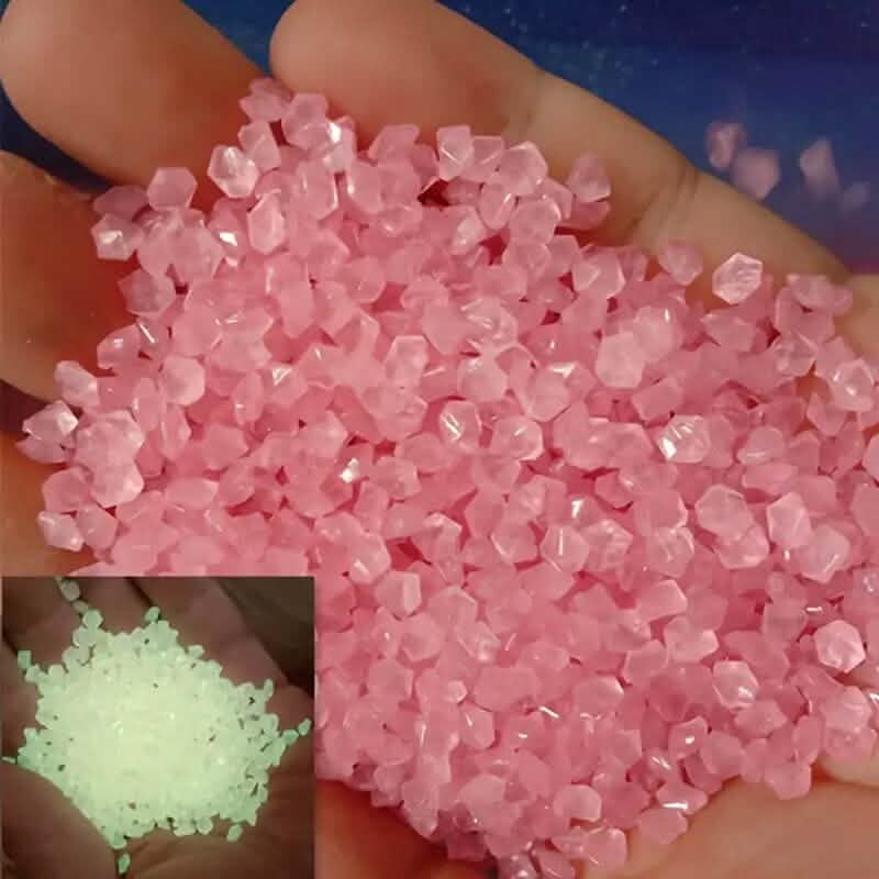 1000-Pieces: Luminous Glowing Stones for Garden, Plants, Aquarium & More - Priscilla's Pet Paradise