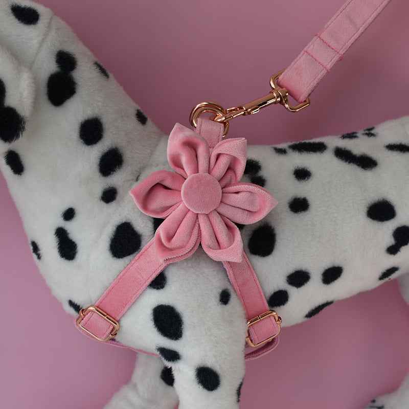 Flannelette Dog Harness - Comfortable and Stylish Pet Supplies