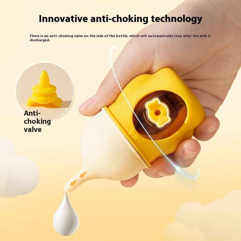 Kittens Nipple Bionic Silicone Pet Feeder - Puppy Choke Proof Feeding Artifact for Food and Water