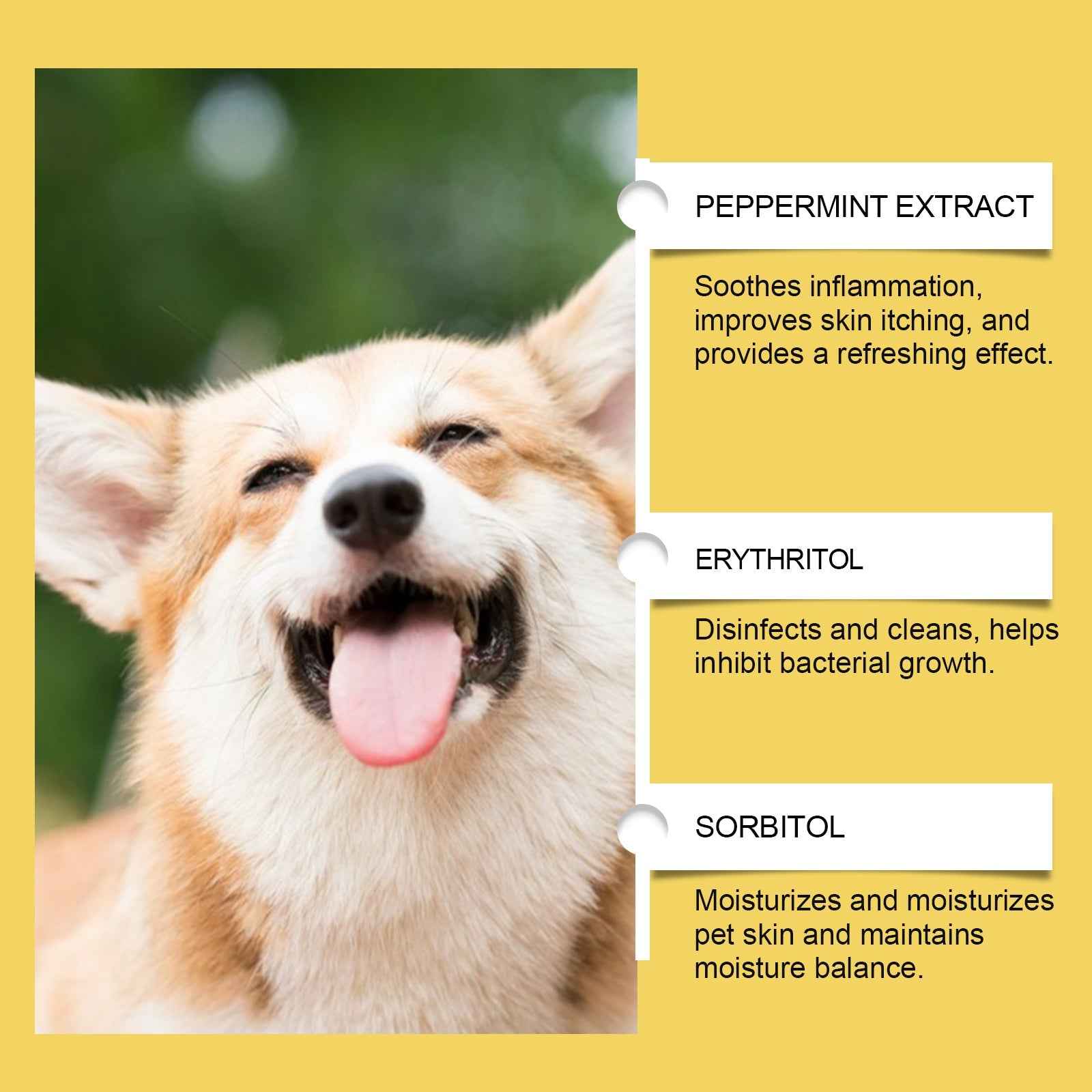 Pet Herbal Supplement Herbal Yeast Supplement For Soothing Pet External Skin Care