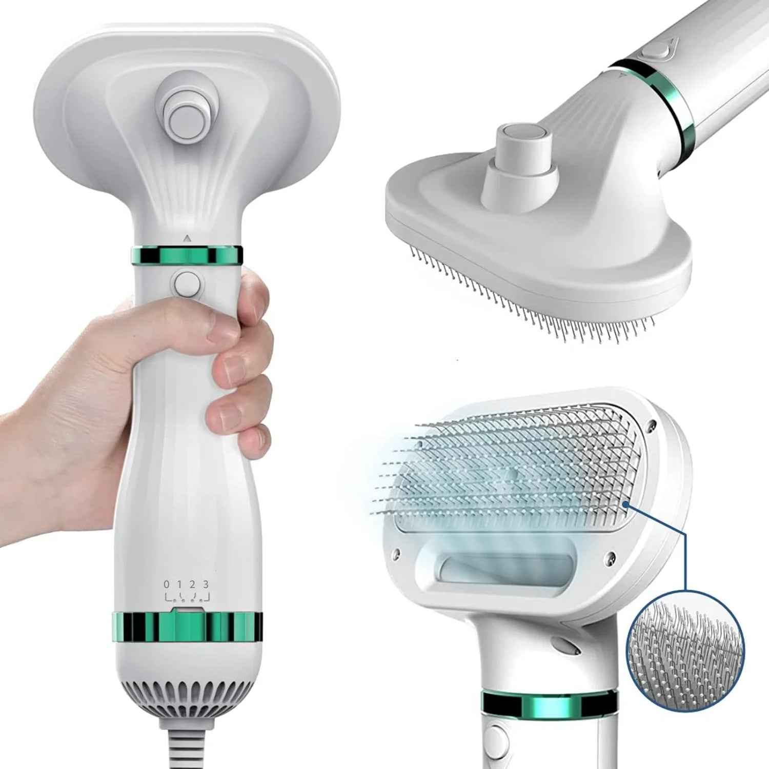 Pet Drying Brush for Effortless Grooming and Quick Drying