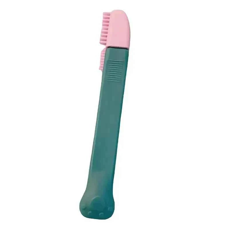 2-Pack Pet Tear Stain Remover Comb - Eye Comb Brush and Cleaning Grooming Tools