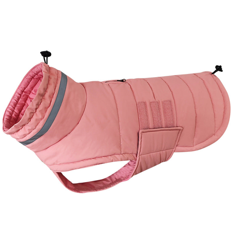 New Winter Dog Coat Waterproof Pet Clothes For Medum Large Dogs Warm Thicken Dog Vest Custome Labrador Jacket - Priscilla's Pet Paradise