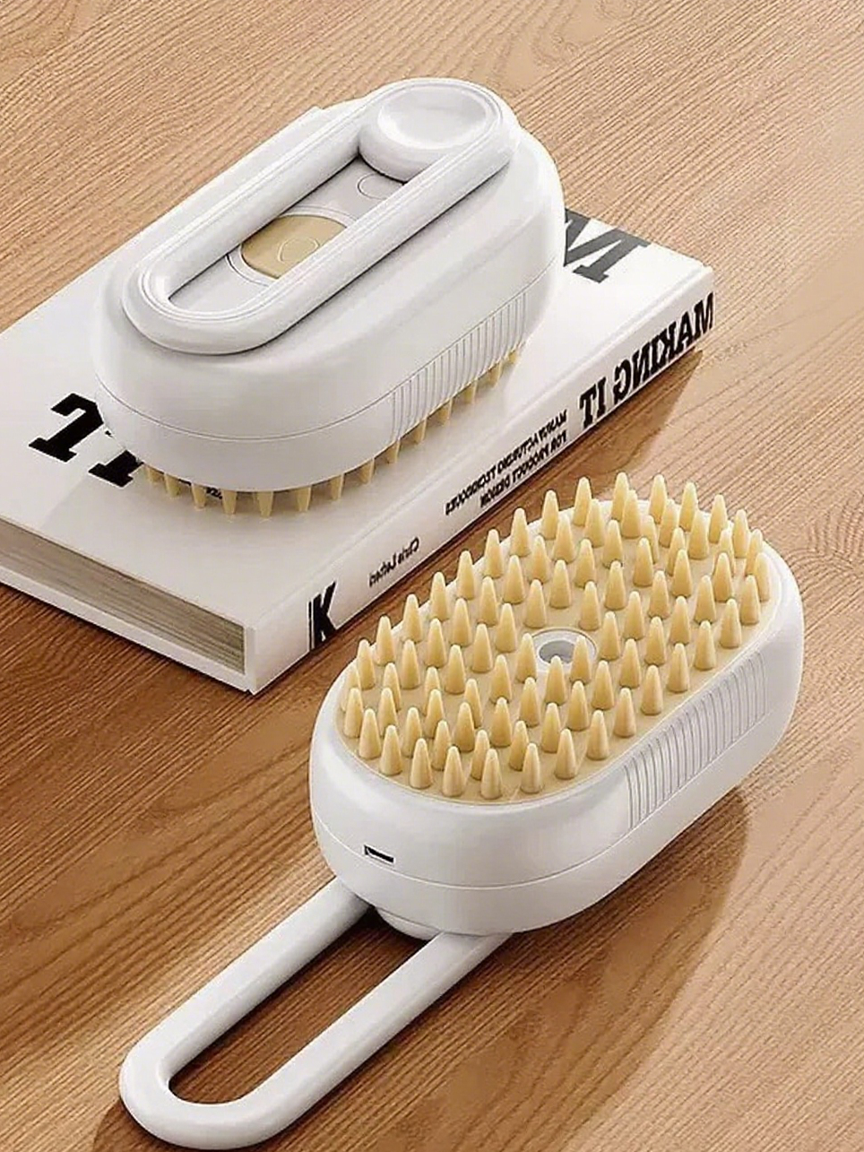 Milou & Lumi 4-in-1 Steam Pet Grooming Brush - Priscilla's Pet Paradise