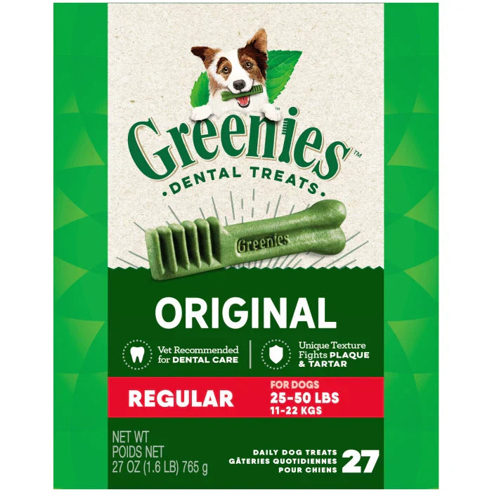 GREENIES Original Regular Dental Treats - Priscilla's Pet Paradise