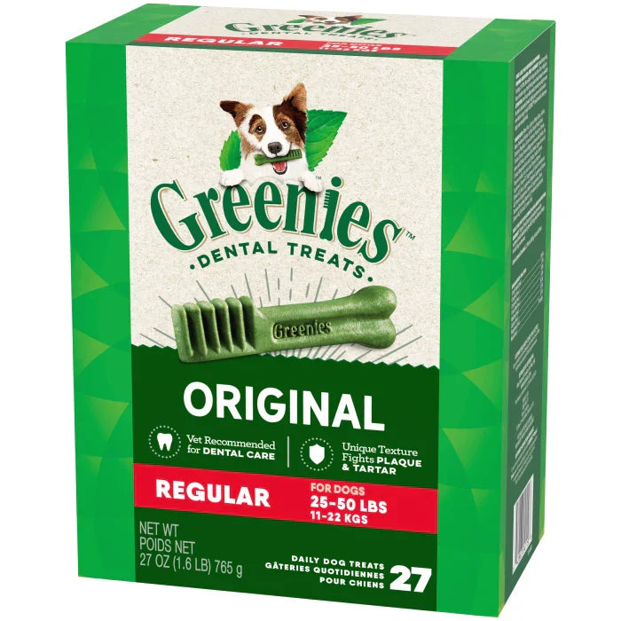 GREENIES Original Regular Dental Treats - Priscilla's Pet Paradise