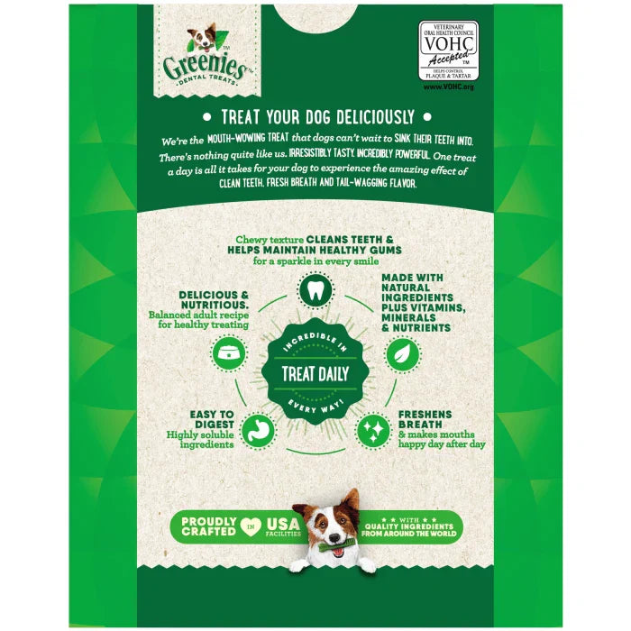 GREENIES Original Regular Dental Treats - Priscilla's Pet Paradise