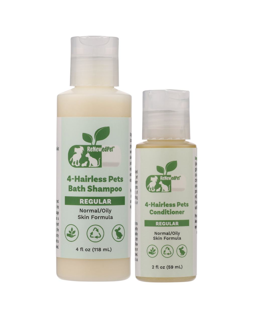 4-Hairless Pets Shampoo and Conditioner for Hairless Pets