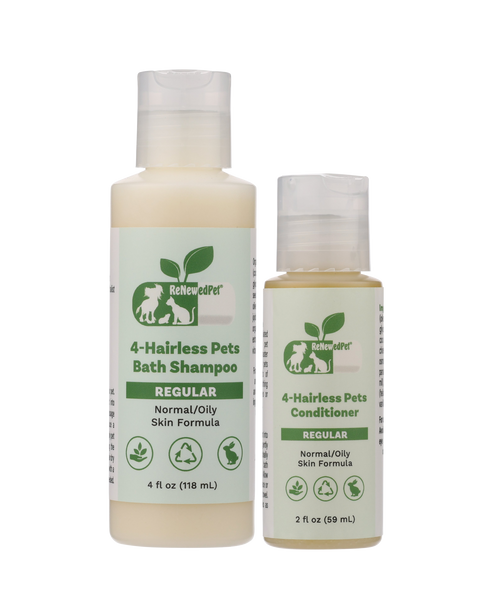 4-Hairless Pets Shampoo and Conditioner for Hairless Pets