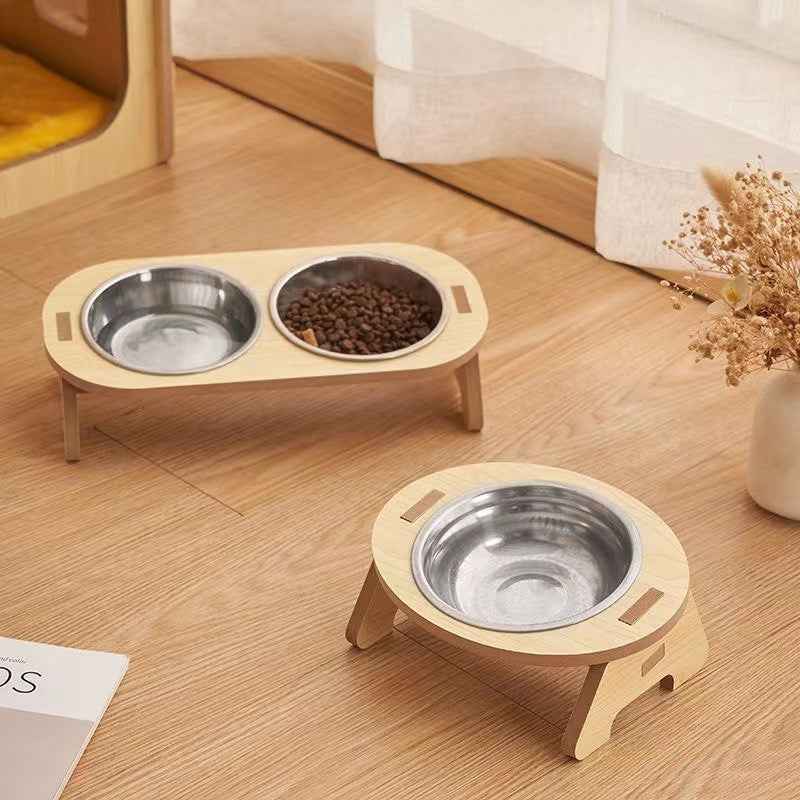 Into Cat Kittens Porcelain Cat Food Bowl - Ceramic Small Dog Pet Bowl