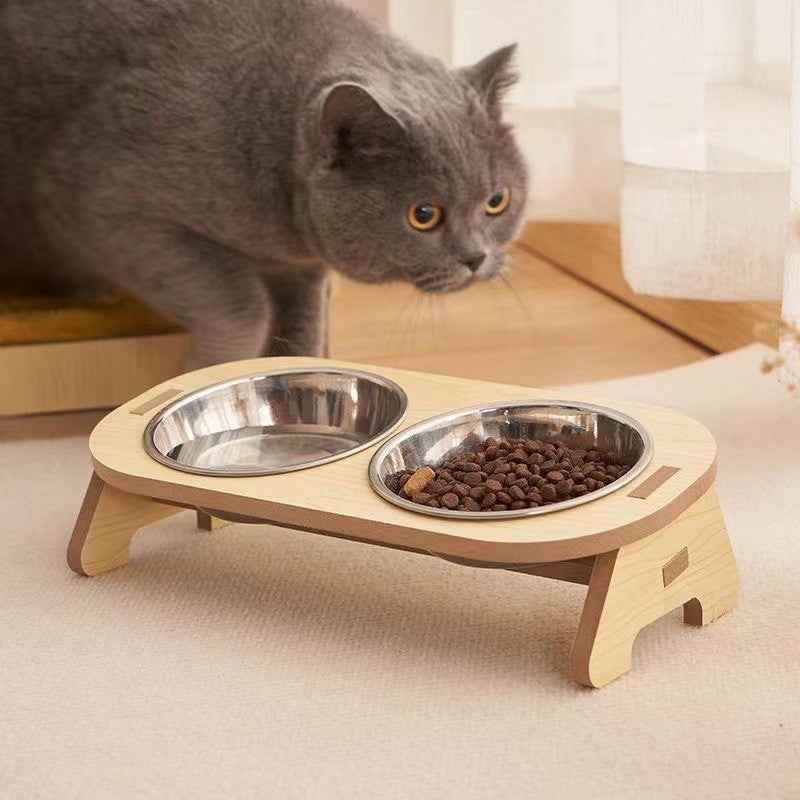Into Cat Kittens Porcelain Cat Food Bowl - Ceramic Small Dog Pet Bowl