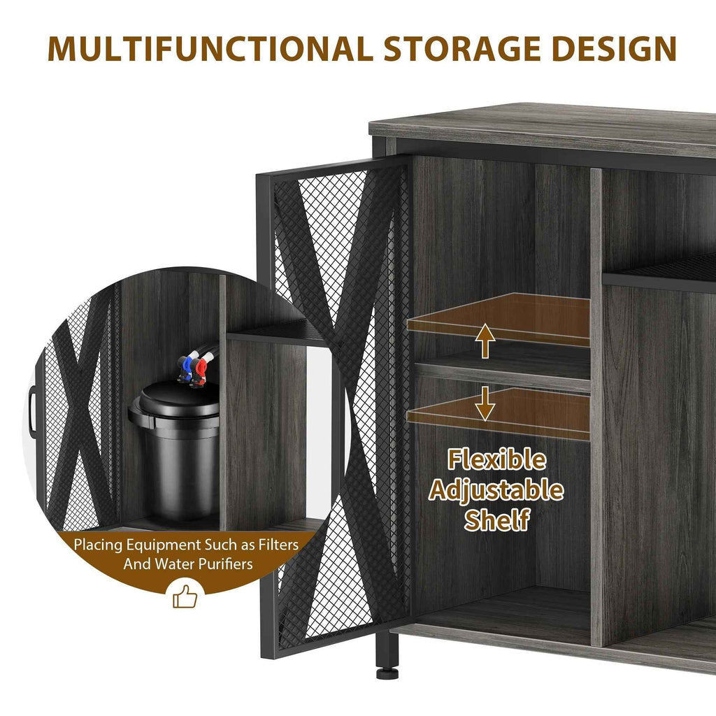 40-50 gallons Fish Tank Stand with Power Outlets
