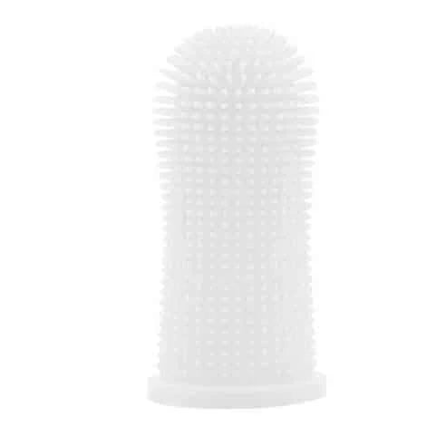 5-Piece Super Soft Silicone Pet Finger Toothbrush for Teeth Cleaning