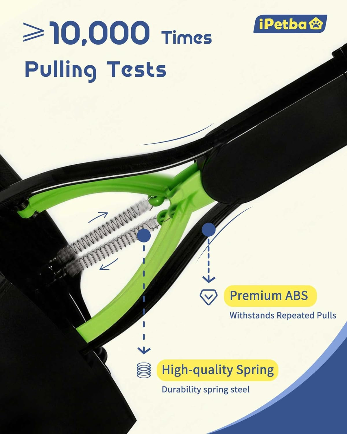 32 Inch Heavy Duty Foldable Pooper Scooper for Large Dogs