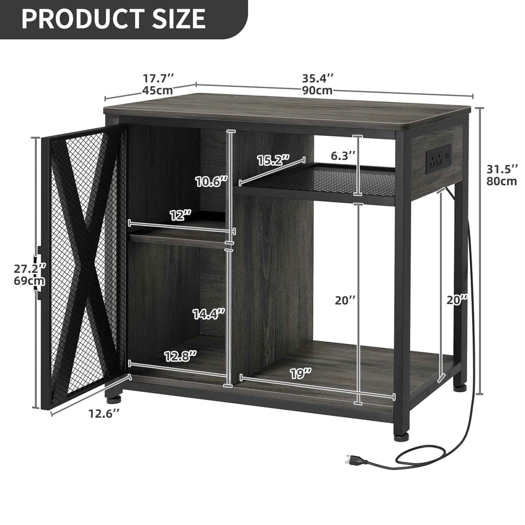 40-50 gallons Fish Tank Stand with Power Outlets