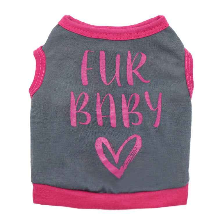 Dog Clothes Summer Clothes Teddy Bears Small Dogs Milk Dogs Puppy Clothes Pet Dog Vest Thin