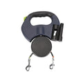 Retractable Dual Double Pet Rope Leash Tangle Free Walk For Two Dogs - Priscilla's Pet Paradise