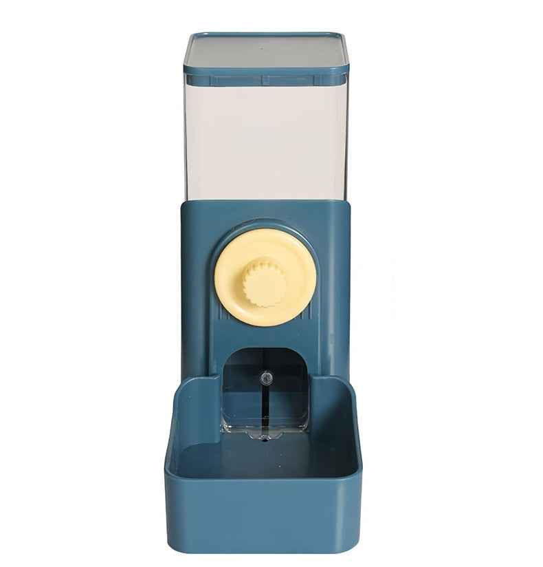 Hanging Automatic Rabbit Feeder and Water Dispenser for Cages - Ideal for Chinchillas, Hedgehogs, and Guinea Pigs