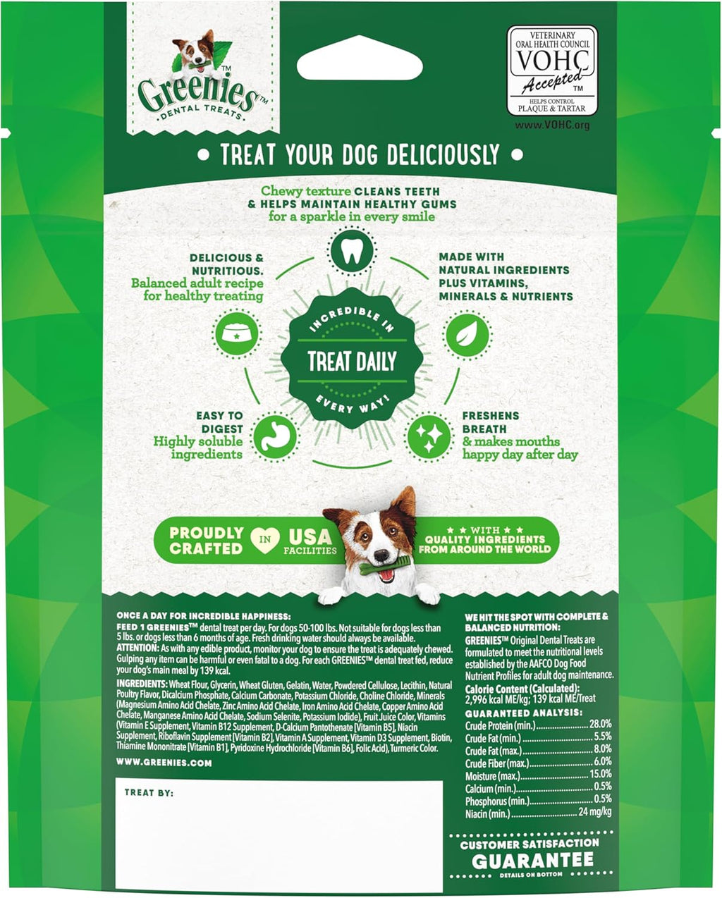 GREENIES Original Large Dental Treats - Priscilla's Pet Paradise