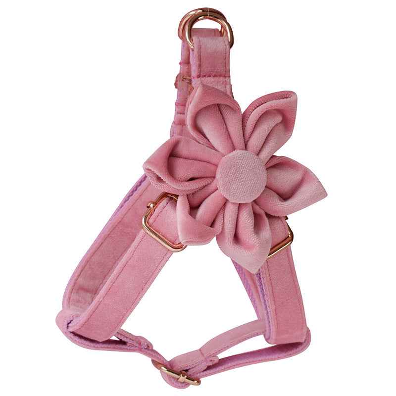 Flannelette Dog Harness - Comfortable and Stylish Pet Supplies
