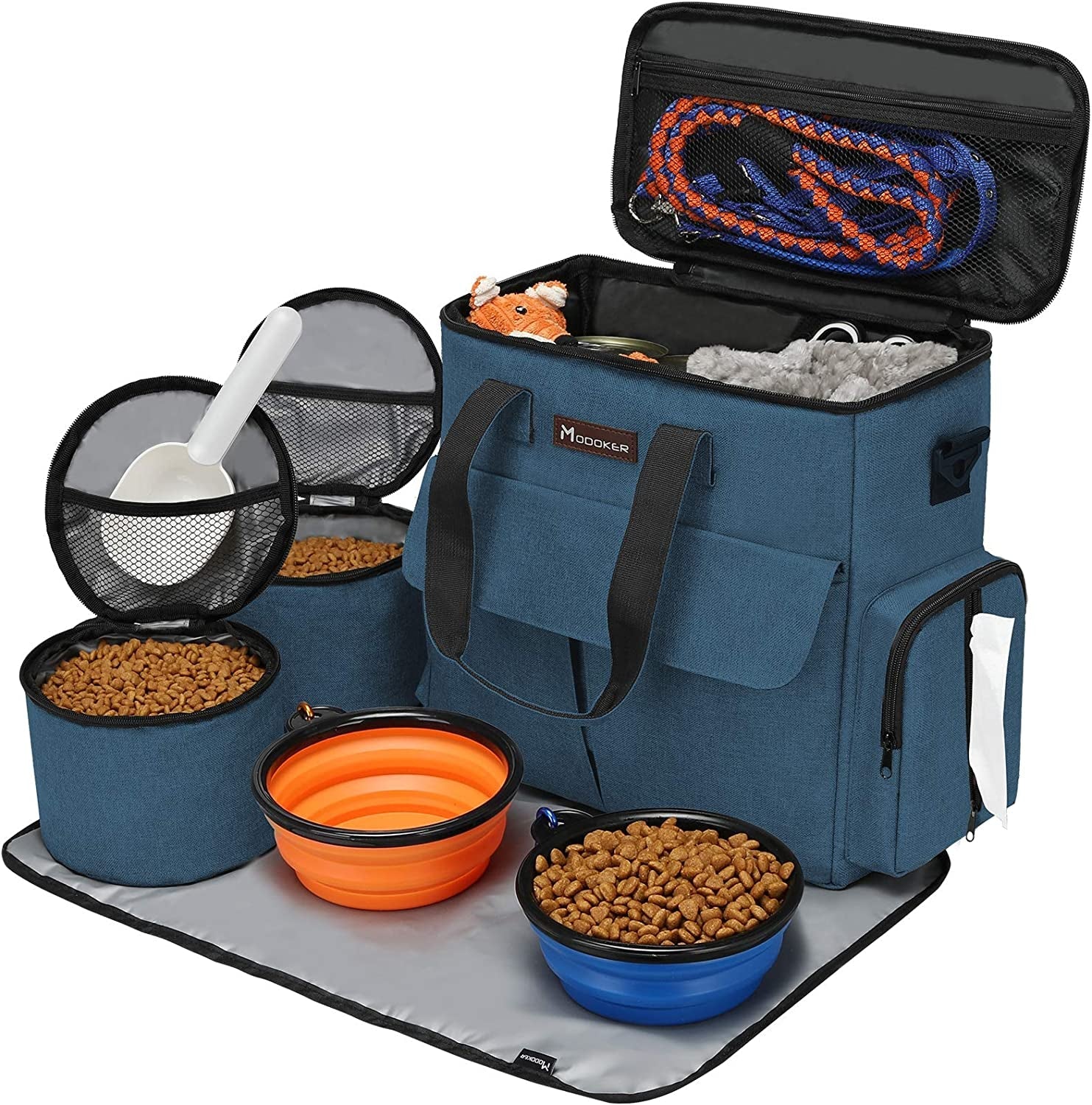 Weekend Pet Travel Set for Dogs and Cats - Perfect Travel Companion