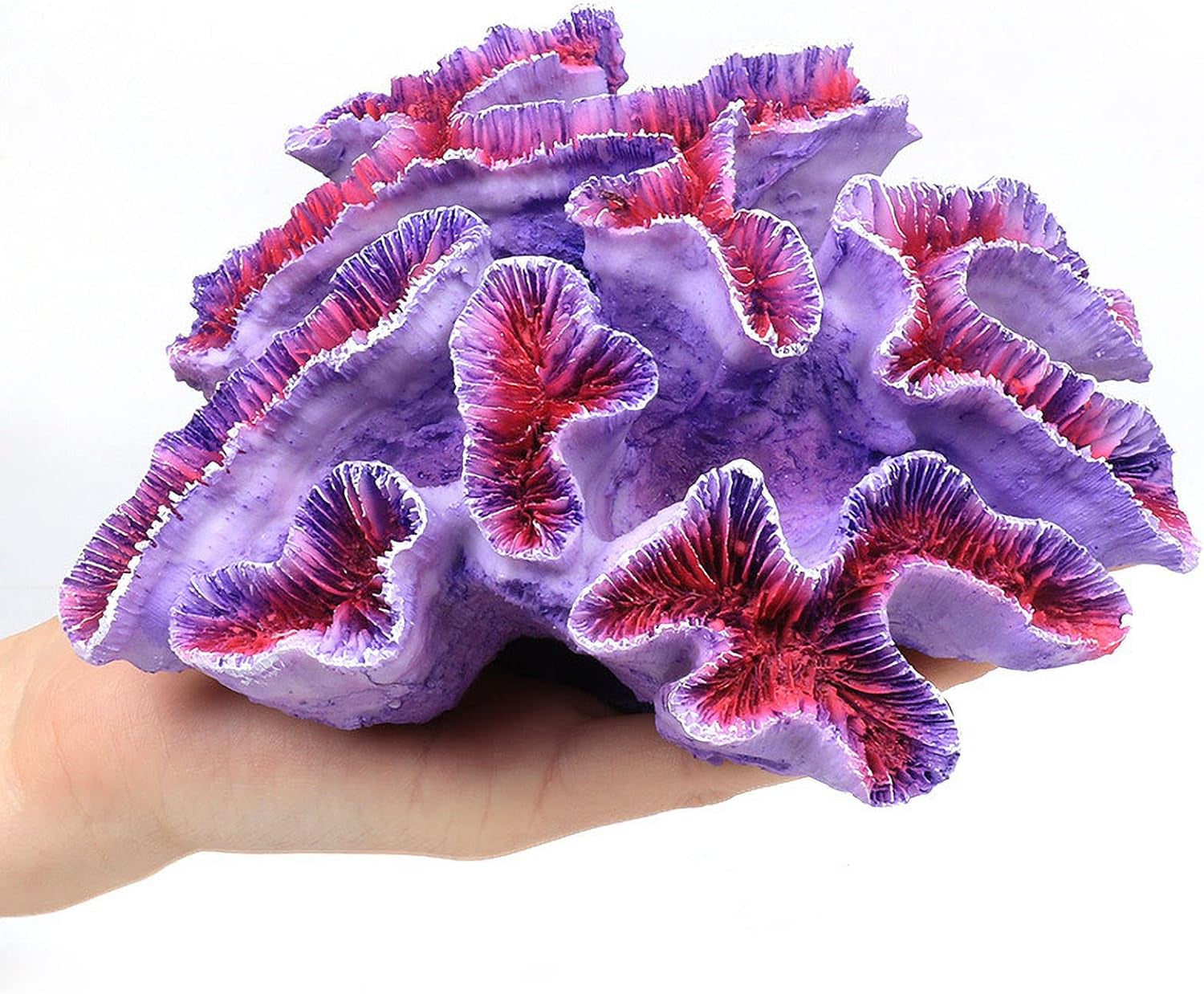Aquarium Coral Decor Artificial Fish Tank Ornament Colorful Resin - Priscilla's Pet Paradise