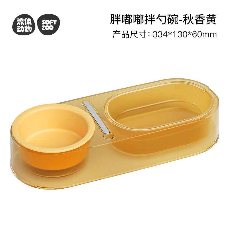 Pet Supplies Mixed Spoon Bowl for Cat Food Bowl Diet