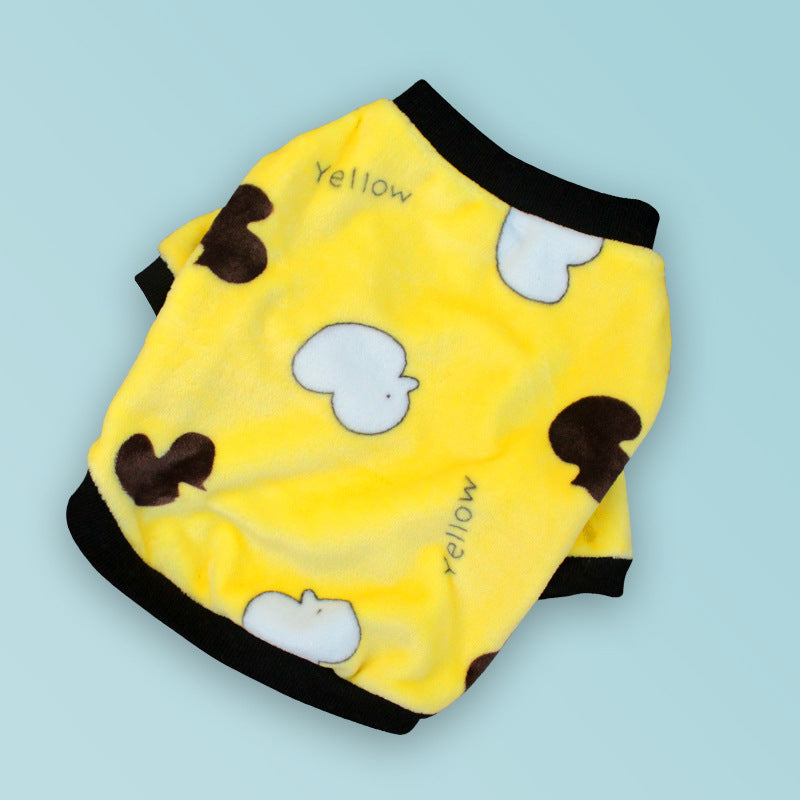 French Clothes Dog Pajamas Winter Clothes Corgi - Priscilla's Pet Paradise