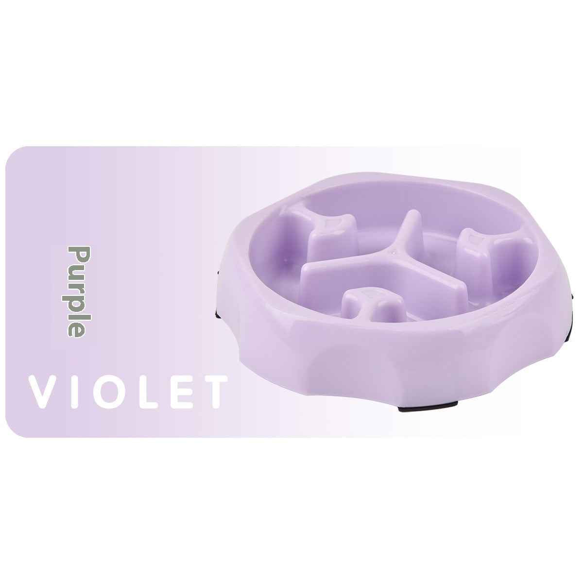 Round Slow Feeding Bowl Pet Supplies Slow Food Basin