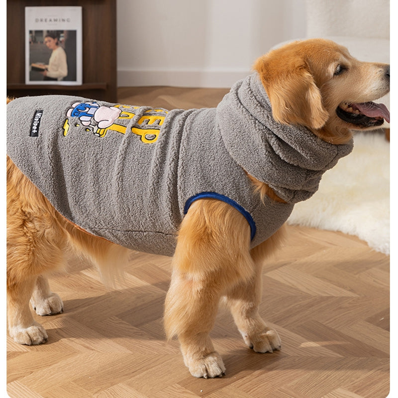 For Autumn And Winter, It's A Set Of Warm Pet Dog Clothing For Large And Medium-sized Dogs, Such As Golden Retrievers And Large Dogs - Priscilla's Pet Paradise