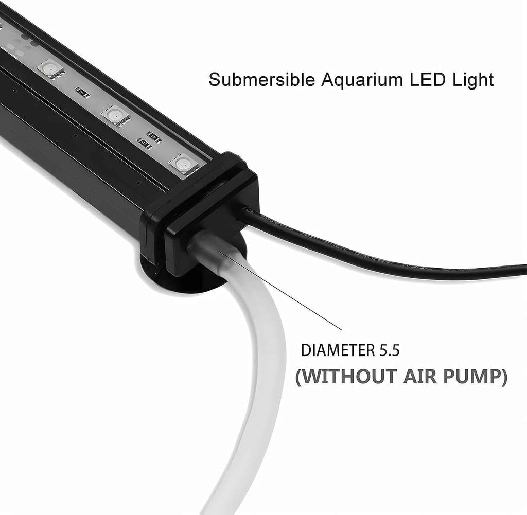 Fish Tank Light with Air Bubble Hole for Vibrant Aquatic Life