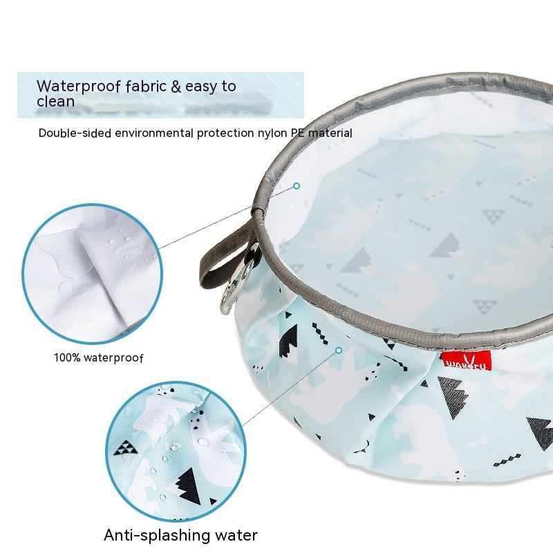 Dog Pet Bowl Portable C59 - Convenient Supplies for Your Furry Friend