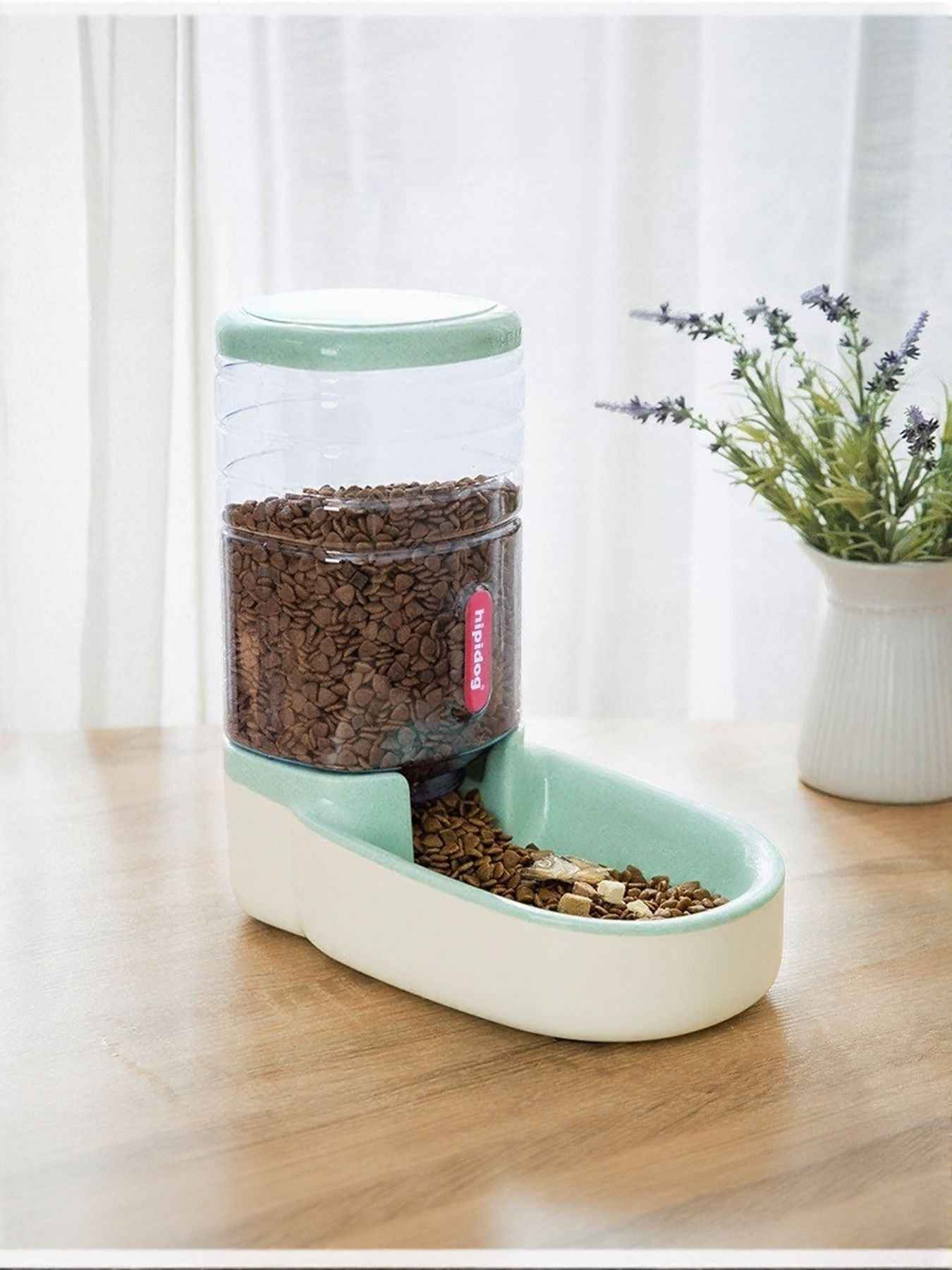 Automatic Pet Food and Water Dispenser Set