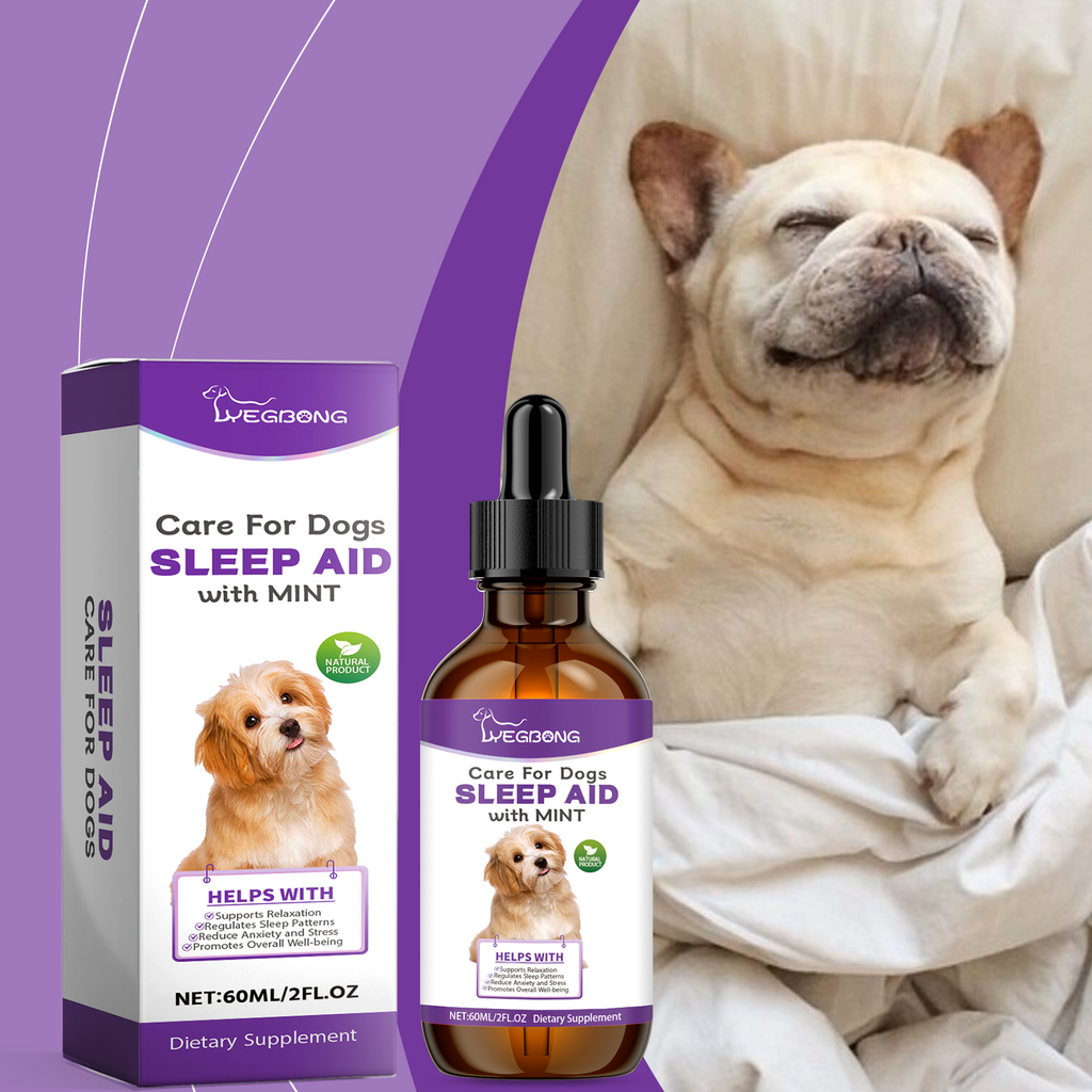 Dog Sleep Drops Pamper Dogs Sleeping At Night Pet Sleep Care Drops Supplement - Priscilla's Pet Paradise