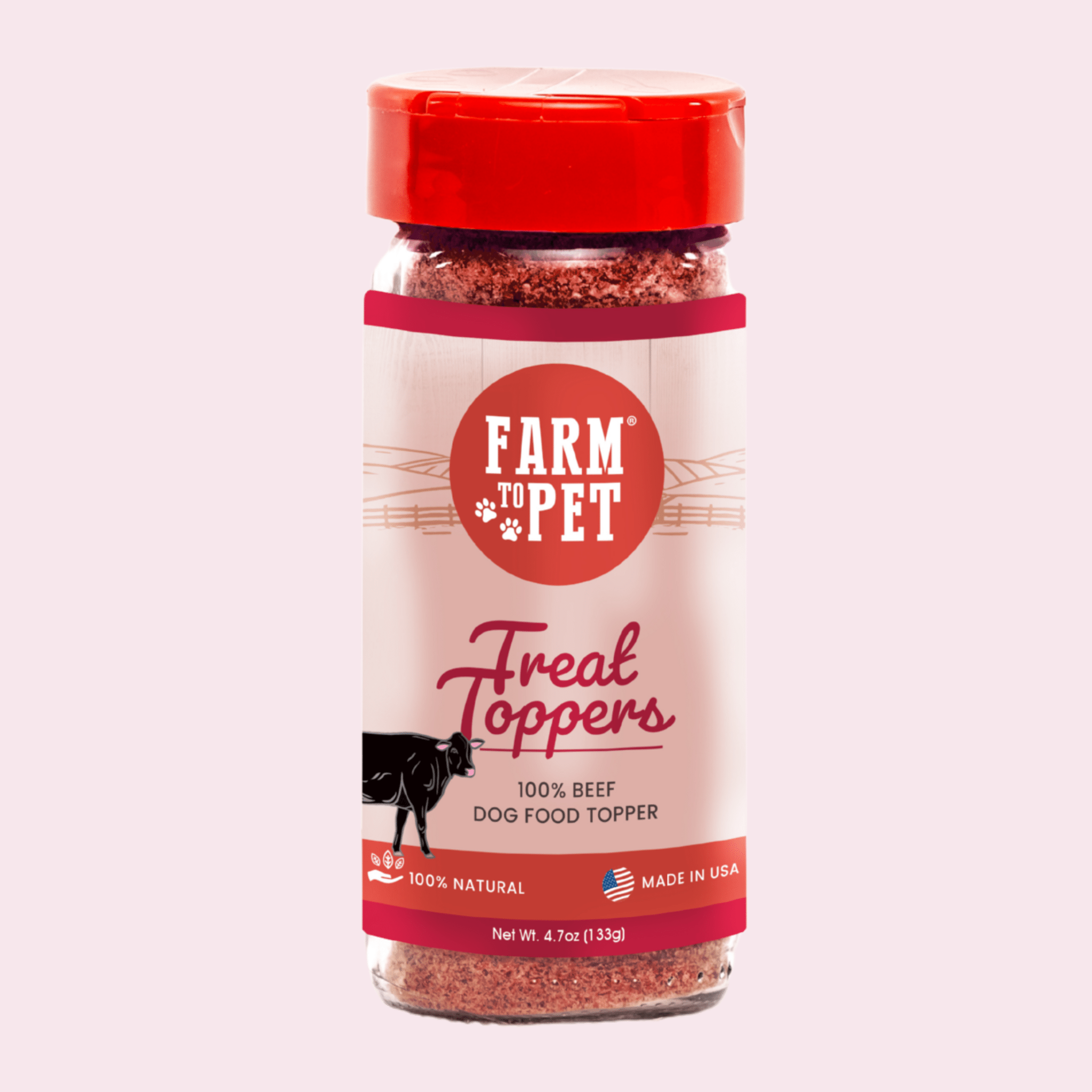 Treat Topper Beef Dog Food Topper | Powdered Meal Topper for Pets - Priscilla's Pet Paradise