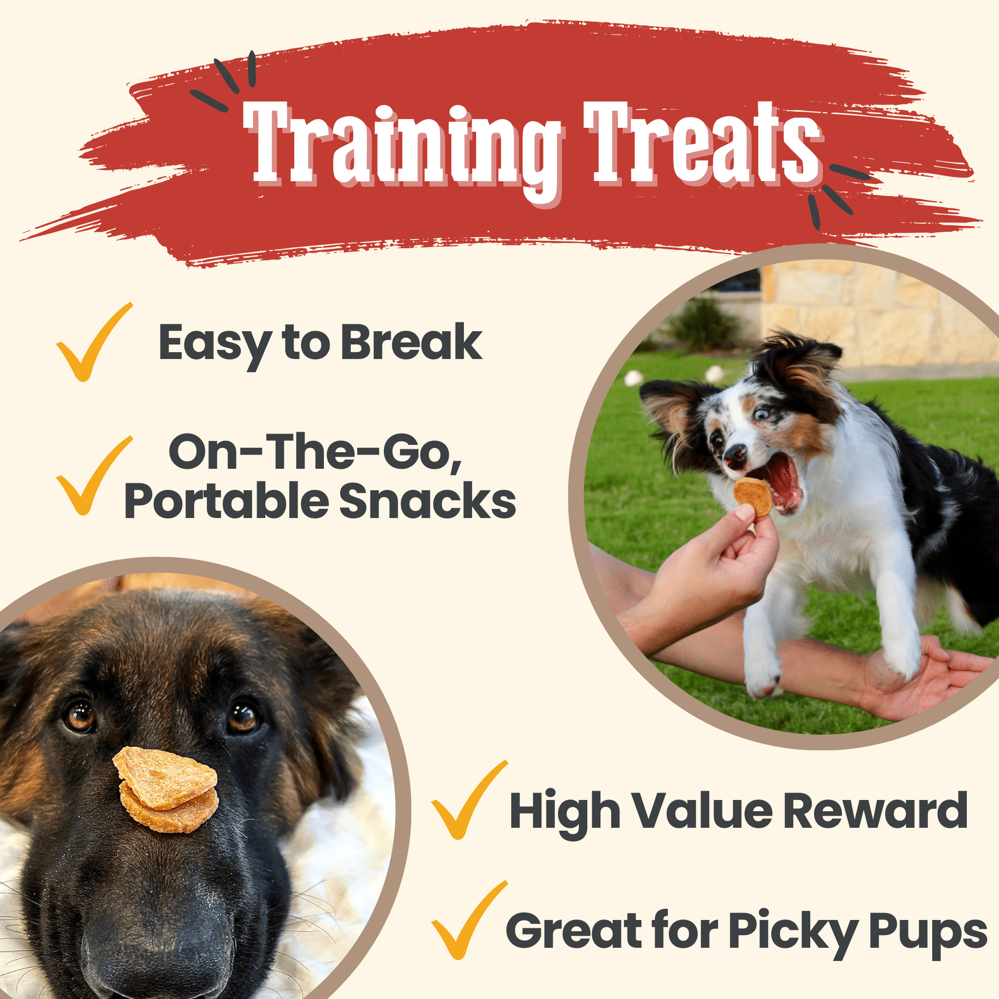 Chicken Chips for Dogs | All-Natural Single-Ingredient Dog Treats - Priscilla's Pet Paradise