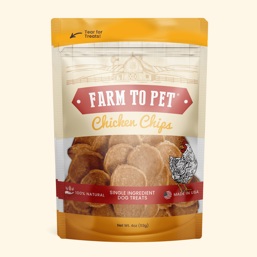 Chicken Chips for Dogs | All-Natural Single-Ingredient Dog Treats - Priscilla's Pet Paradise