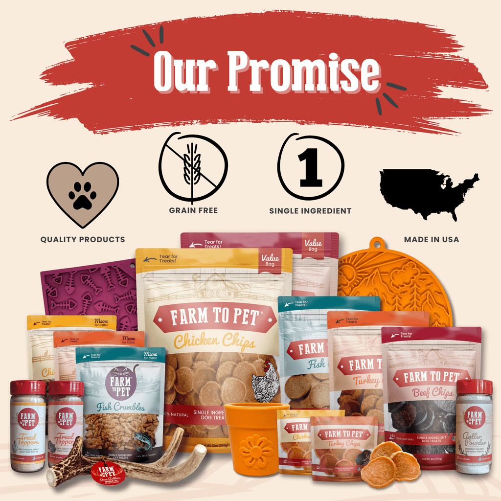 Turkey & Chicken Chip Dog Treat Duo | Single-Ingredient Poultry Treats for Dogs - Priscilla's Pet Paradise
