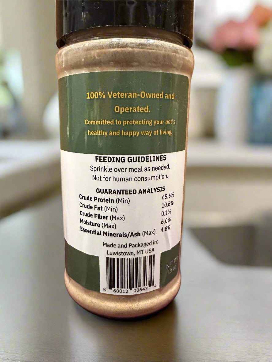 Freeze-Dried Beef Liver Pet Food Topper | Premium 7.5 oz for Dogs and Cats
