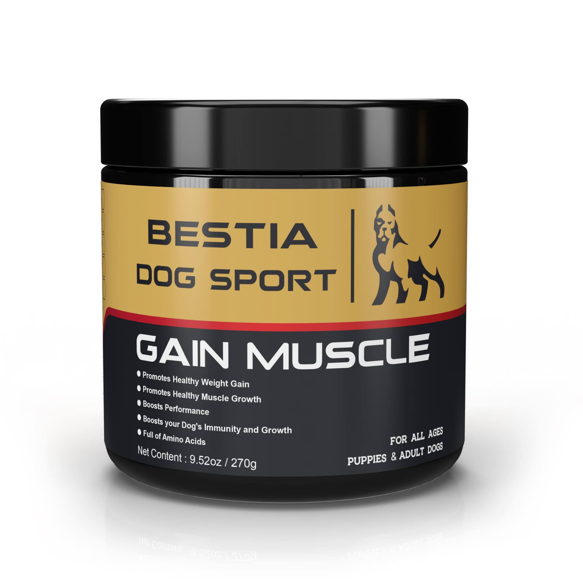 BDS Gain Muscle Dog Food Supplement - Priscilla's Pet Paradise
