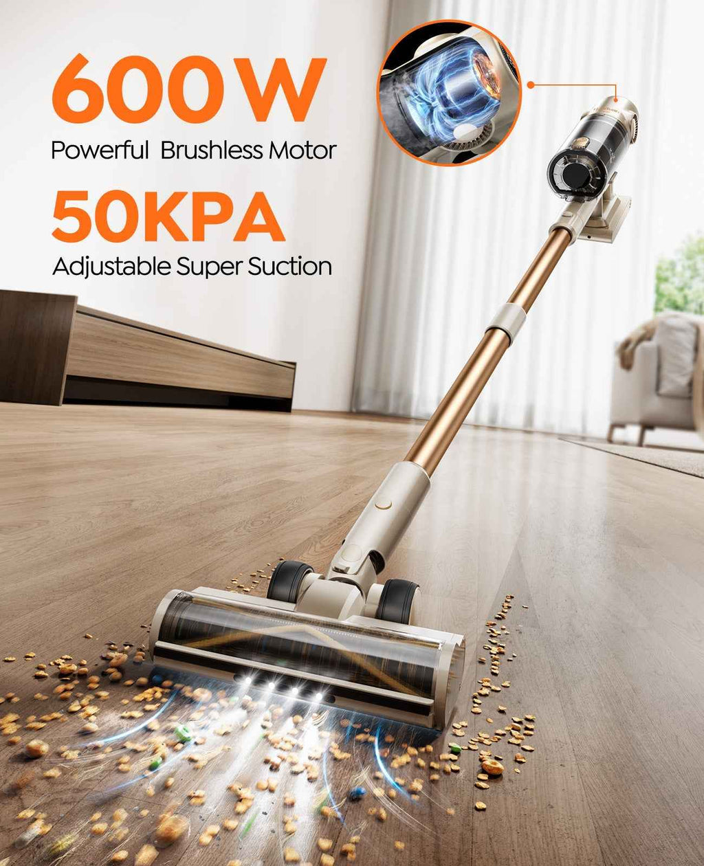 New Arrivals - Honiture P7 Pro Cordless Vacuum for Effortless Cleaning