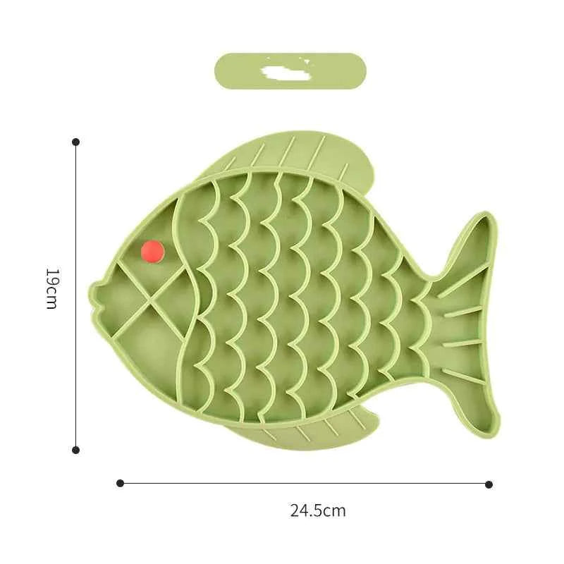 Silicone Pet Food Plate for Dogs and Pets - Durable and Easy to Clean